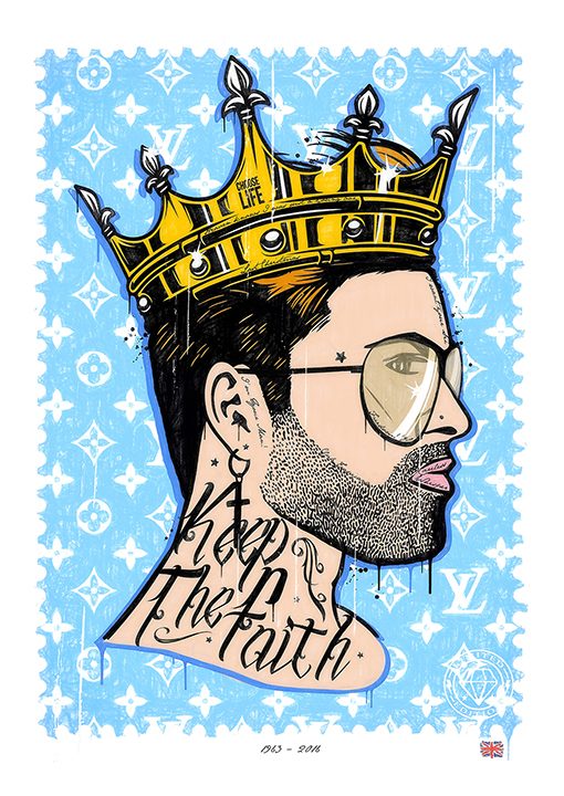 JJ Adams - 'Faith' - Framed Original