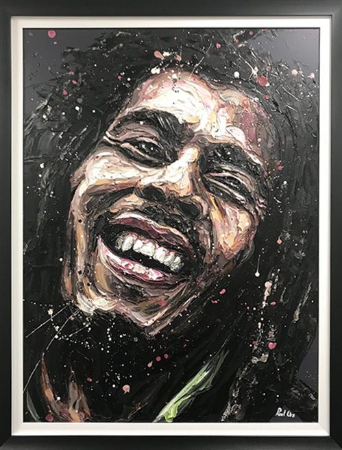 Paul Oz - 'Bob Marley'  - Framed Original