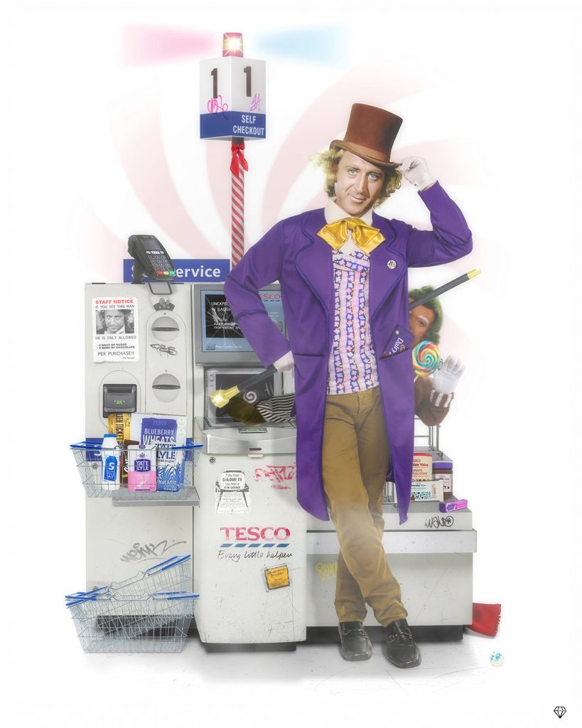 JJ Adams - 'Every Little Helper' - Framed Original