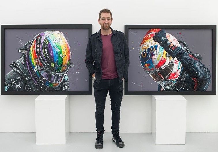 Paul Oz -"Leclerc '22"- Framed Limited Edition (Print & Canvas)