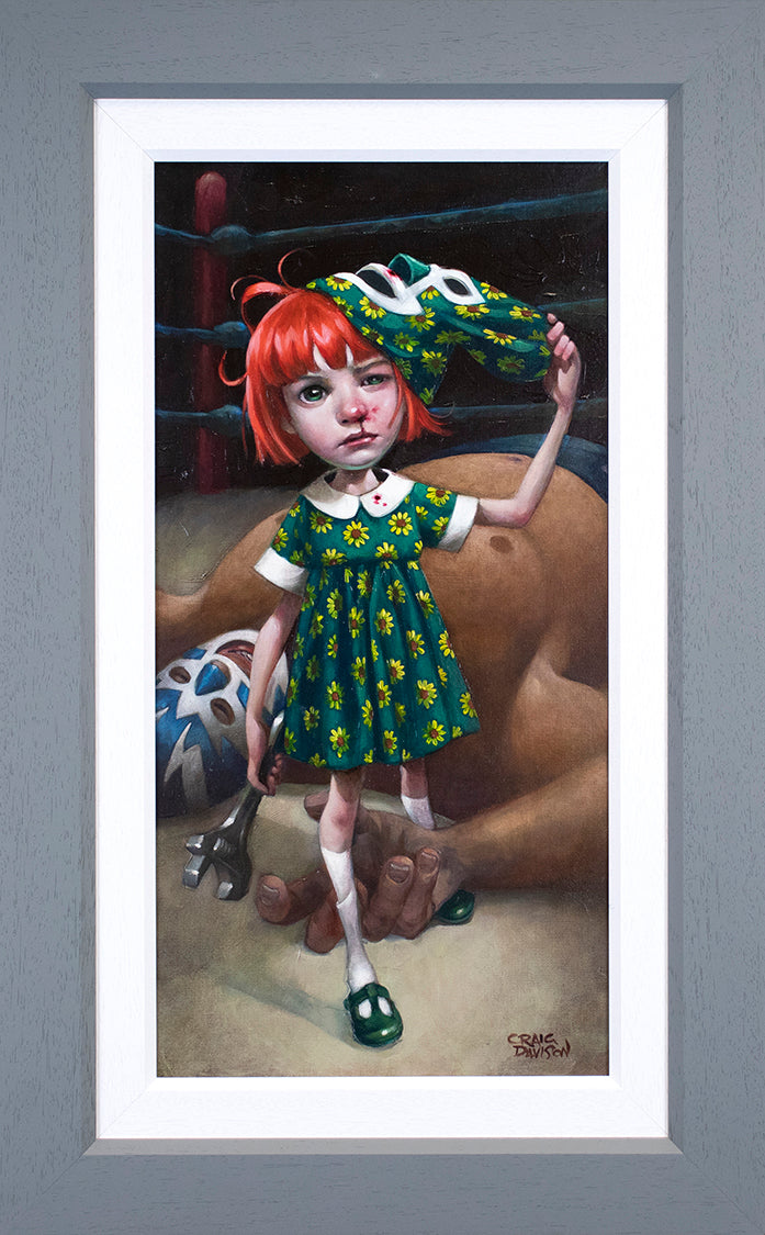 Craig Davison - 'Luck Loves The Fearless' - Framed Limited Edition