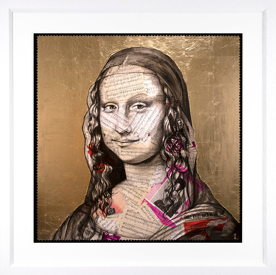 Chess - 'Smile, Mona Lisa!' - Framed Limited Edition Print