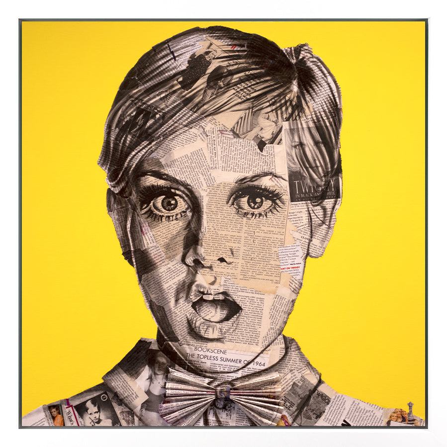 Chess - 'Twee Twiggy' - Framed Original Print