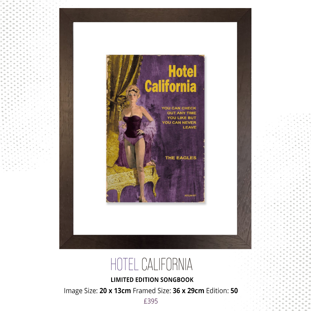 Linda Charles - 'California Hotel ' - Song Book Collection - Limited Edition