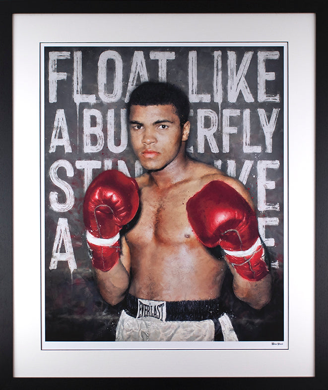 Monica Vincent - 'Float Like A Butterfly' - Framed Limited Edition Print