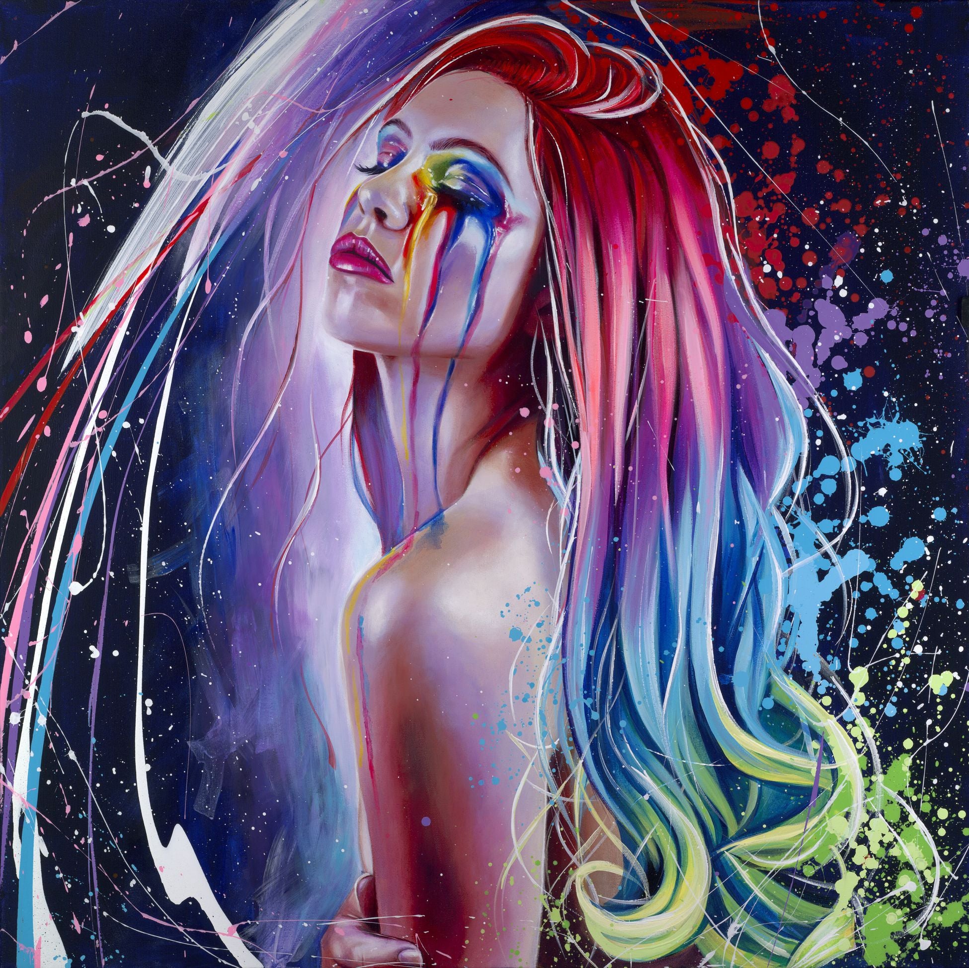 Emma Grzonkowski - 'Rainbow Spirit' - Framed Limited Edition