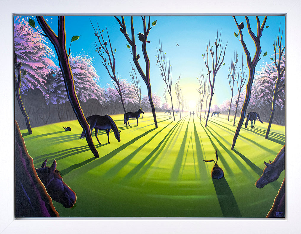 Derrick Fielding - 'Our Spring Has Finally Sprung' - Framed Limited Editions