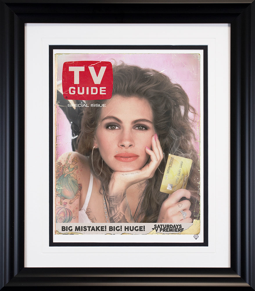 JJ Adams - "Pretty Woman - TV Guide Special" (Julia Roberts) - Framed Limited Edition