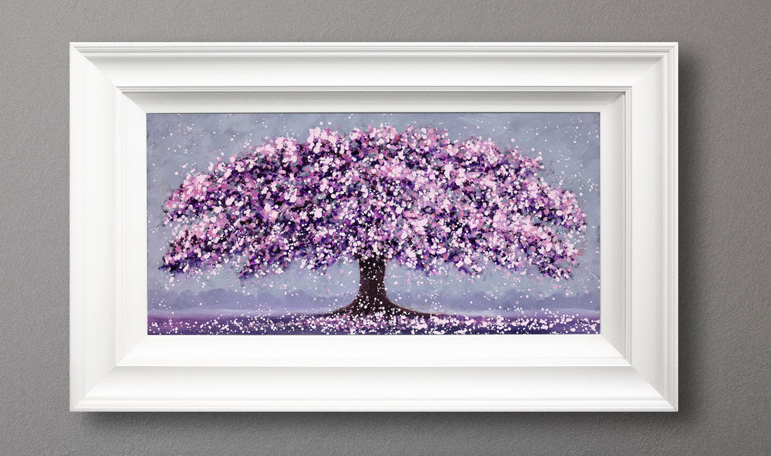 Chris Pennock - 'Falling White Blossom' - Framed Limited Edition