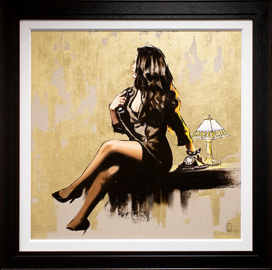 Richard Blunt - ' She E.O.' - Framed Original Metallic