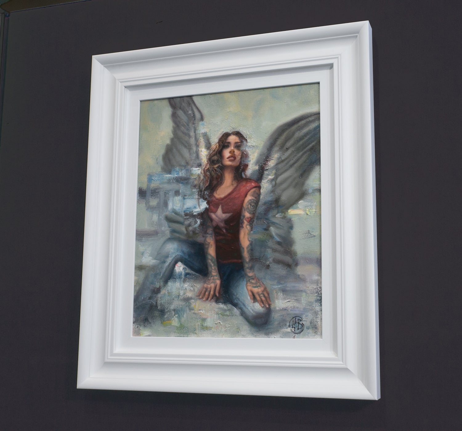 Hamish Blakely - 'The Lookout' - Framed Original Art