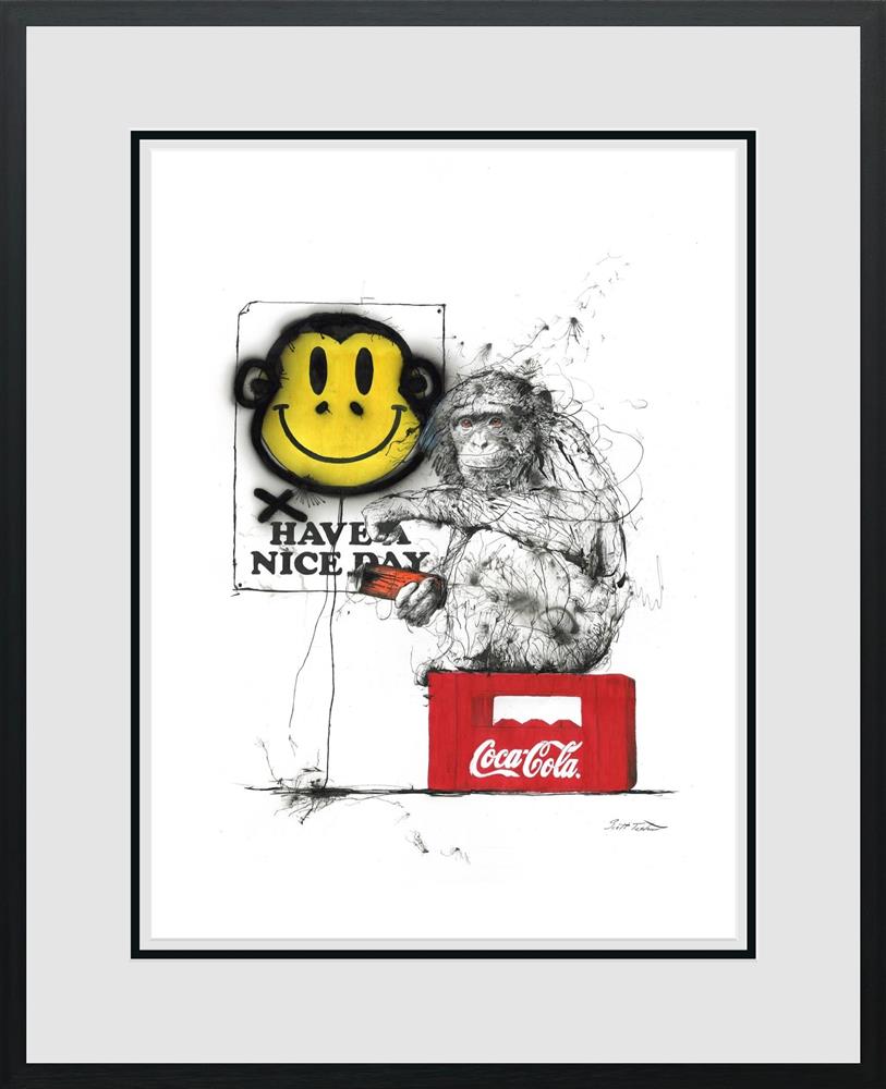 Scott Tetlow - ' Have A Nice Day ' - Framed Limited Edition Print