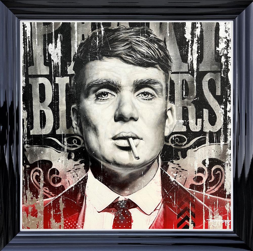 Ben Jeffery - 'Mr Shelby' - Framed Studio Edition Canvas