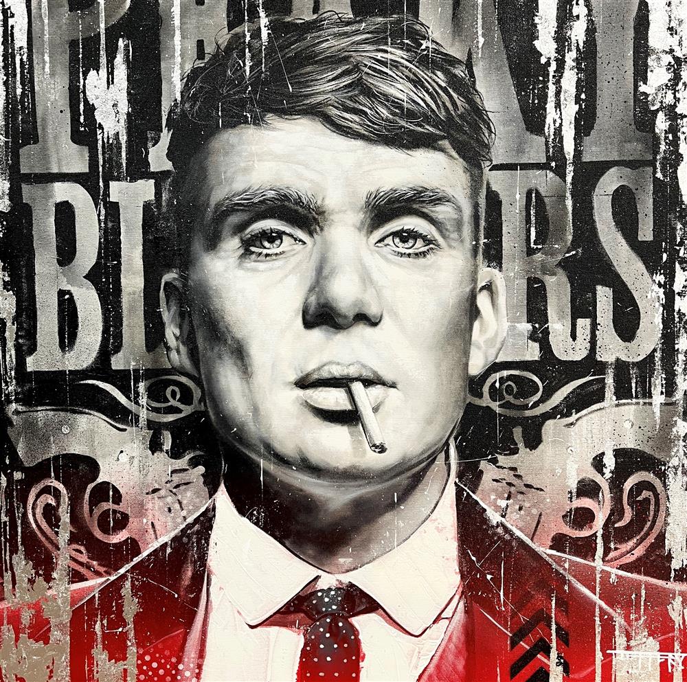 Ben Jeffery - 'Mr Shelby' - Framed Studio Edition Canvas