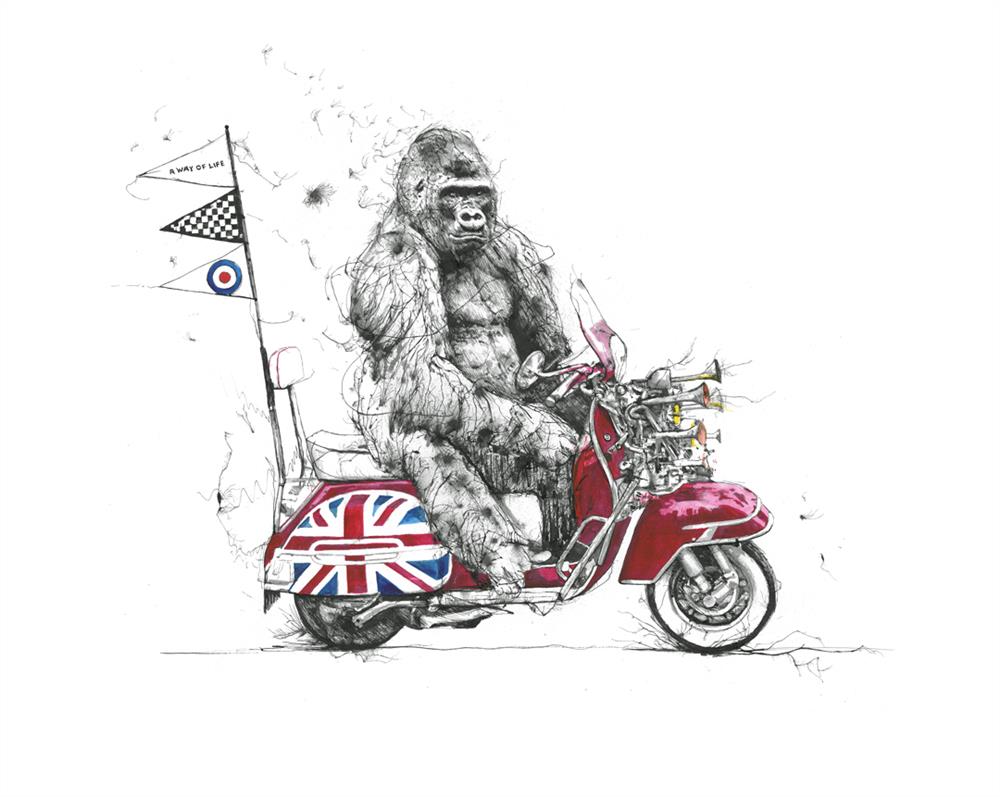 Scott Tetlow - ' A Way Of Life ' - Framed Limited Edition Print