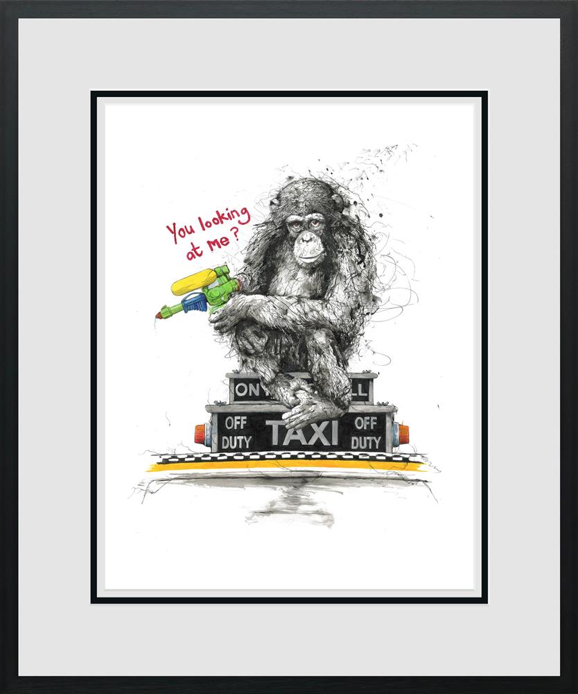 Scott Tetlow - ' You Looking At Me ' - Framed Limited Edition Print