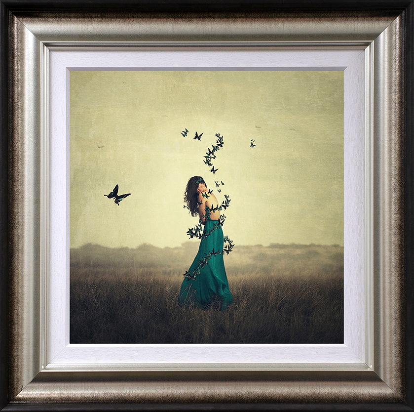 Michelle Mackie - ' Circle Of Wings ' - Framed Limited Edition Art