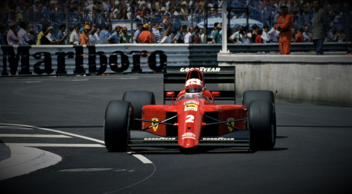 Paul Oz  ' Monaco Mansell 90' - Framed Limited Edition (Print & Canvas)