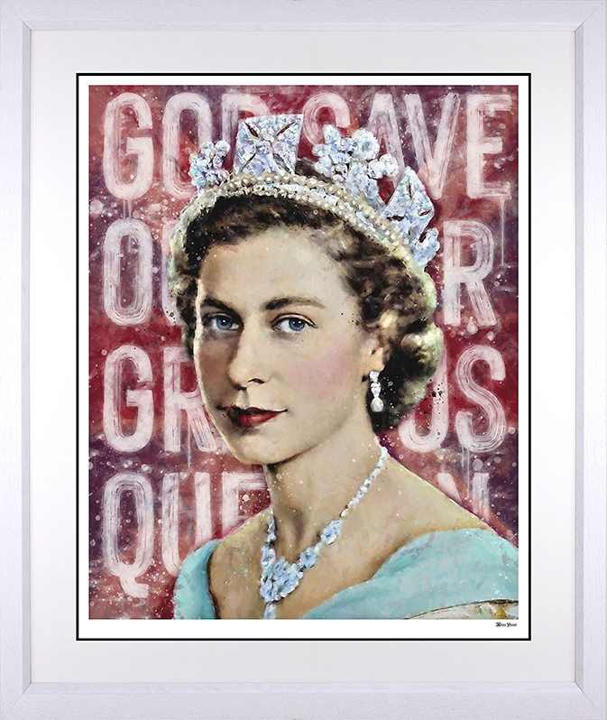 Monica Vincent - 'Our Gracious Queen' - Framed Limited Edition Print