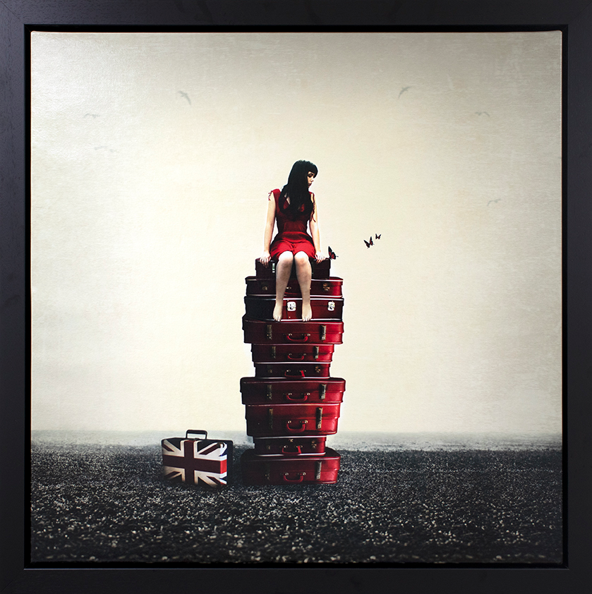 Michelle Mackie - ' Baggage ' - Framed Original