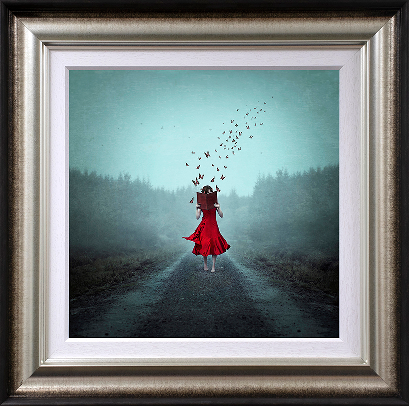 Michelle Mackie - 'Between The Pages' - Framed Limited Edition Art