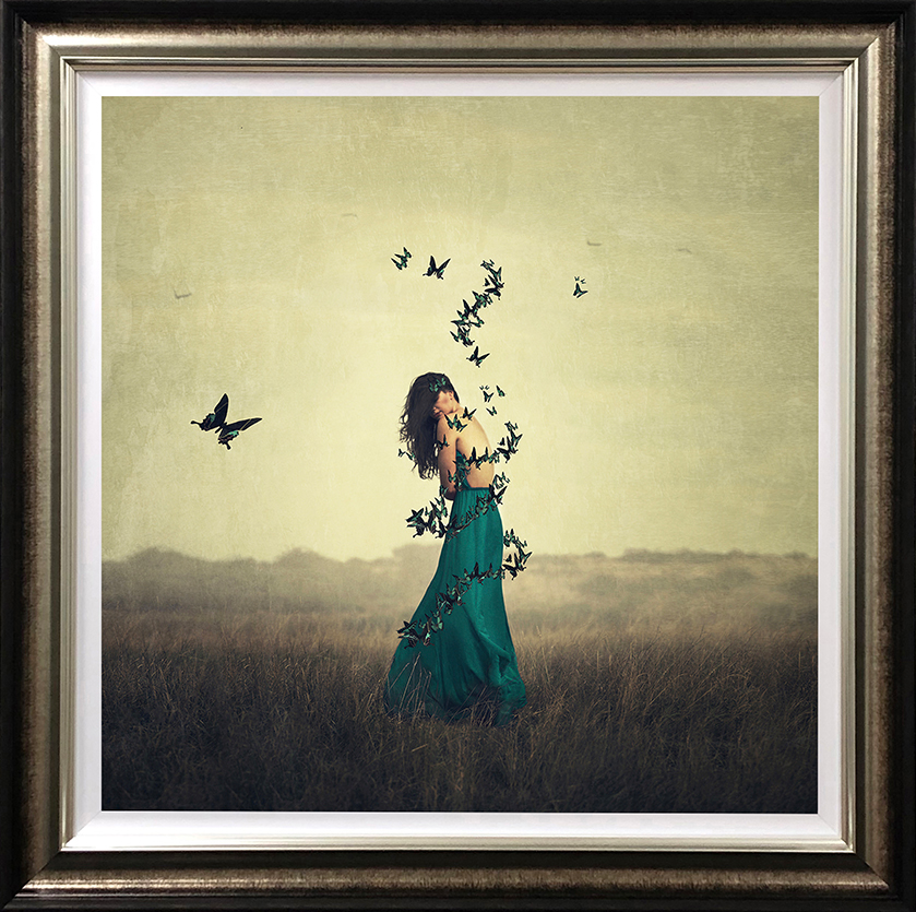 Michelle Mackie - ' Circle Of Wings ' - Framed Limited Edition Art