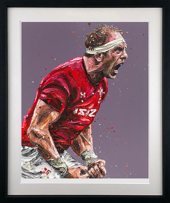 Paul Oz - ' Screaming At The English ' - Framed Limited Edition