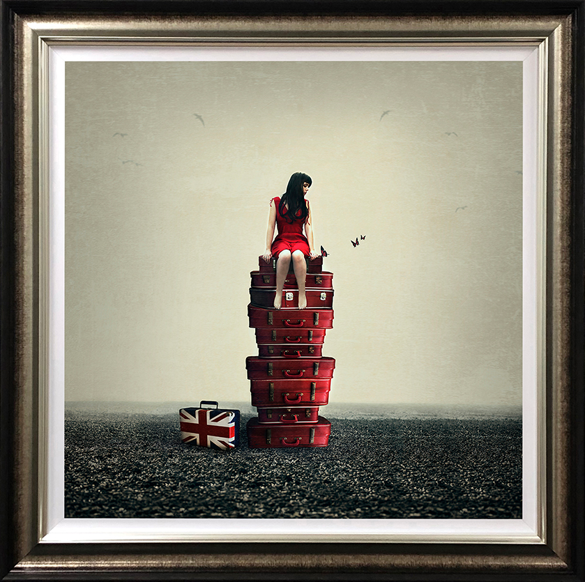 Michelle Mackie - 'Baggage' - Framed Limited Edition Art