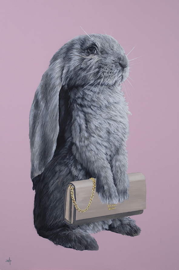 Dean Martin  - ' Bunny Girl - Prada' - Framed Limited Edition Art