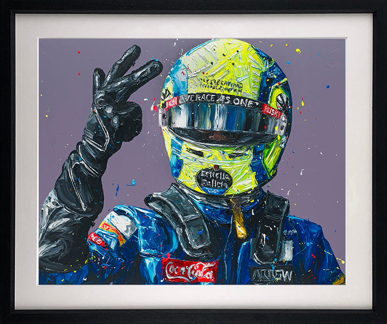 Paul Oz - ' Lando, Vamos! ' - Framed Limited Edition