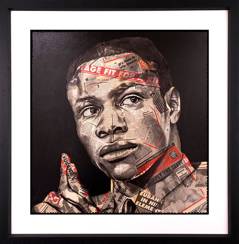 Chess - ' Homecoming ( Eubank )- Crimson Gloves Series ' - Framed Limited Edition Print