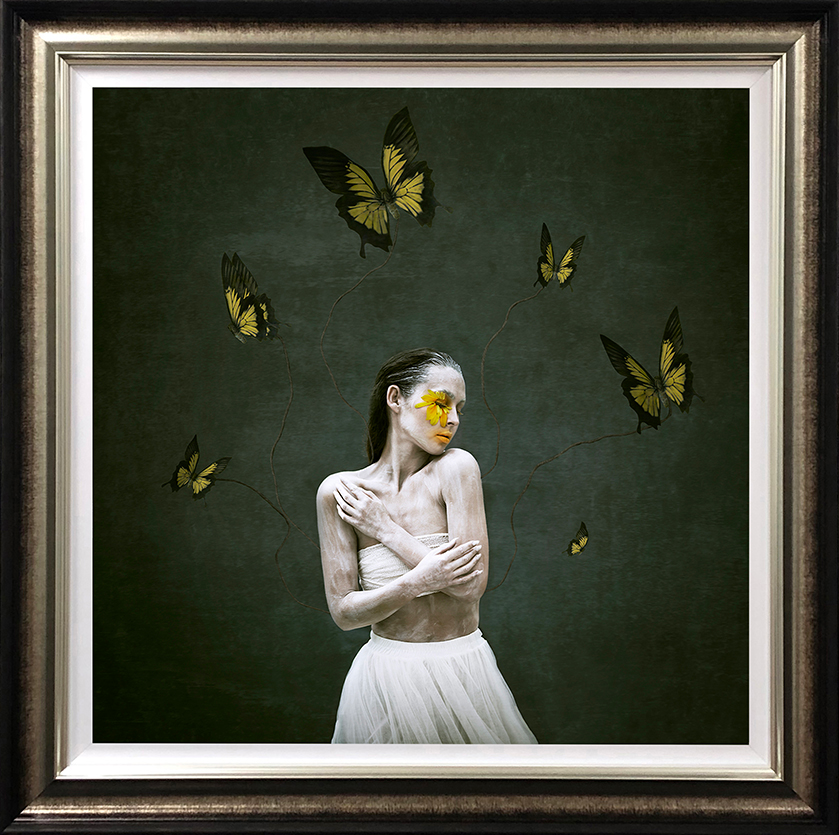 Michelle Mackie - ' Attached ' - Framed Limited Edition Art