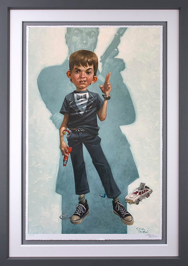 Craig Davison - ' Thunderpaul' - Framed Limited Edition Art