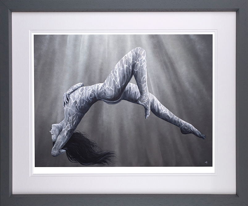 Dean Martin  - ' Naked Refraction' - Framed Limited Edition Art