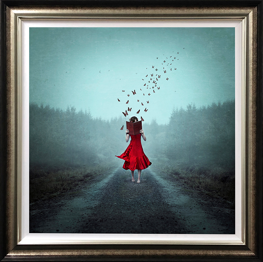 Michelle Mackie - 'Between The Pages' - Framed Limited Edition Art