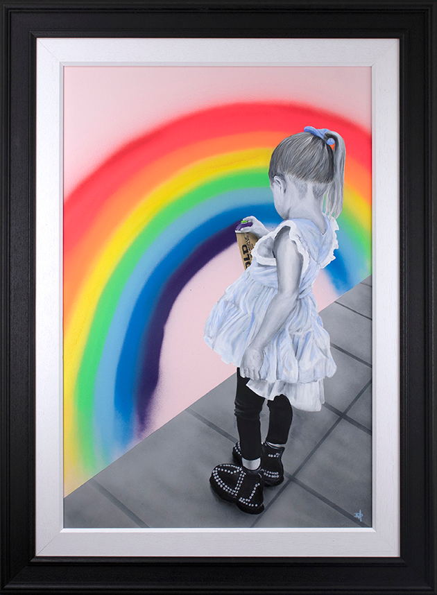 Dean Martin - 'A Rainbow for Heroes' - Framed Original Art