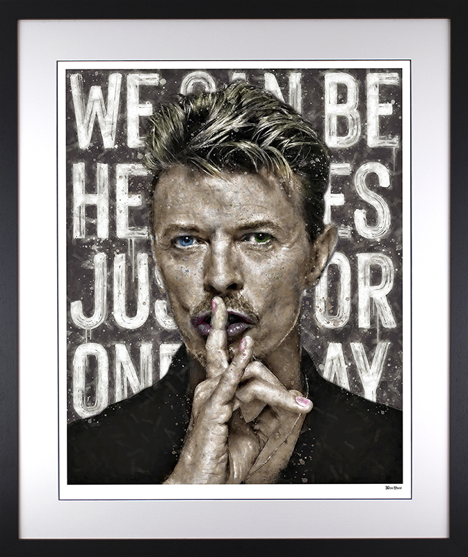 Monica Vincent - 'We Can Be Heroes' - Framed Limited Edition Print