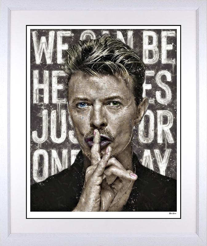 Monica Vincent - 'We Can Be Heroes' - Framed Limited Edition Print