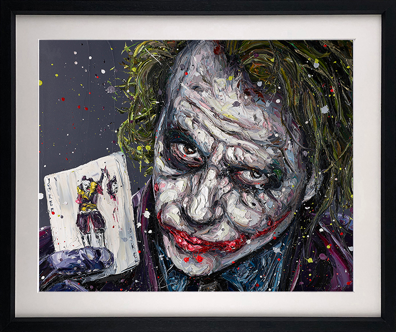 Paul Oz - ' Playing The Joker' - Framed Limited Edition