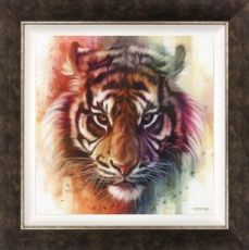 Ben Jeffery - 'Eye of the Tiger' - Framed Limited Edition Art (Canvas)