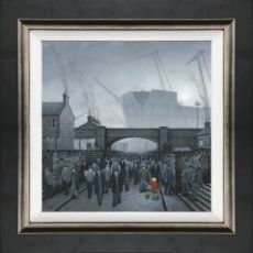 Leigh Lambert - 'One In A Million - Canvas AP' - Framed Limited Edition Art