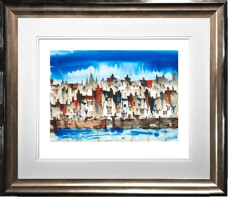 Sue Howells RWS -' Brand New Day' - Framed Limited Edition Art