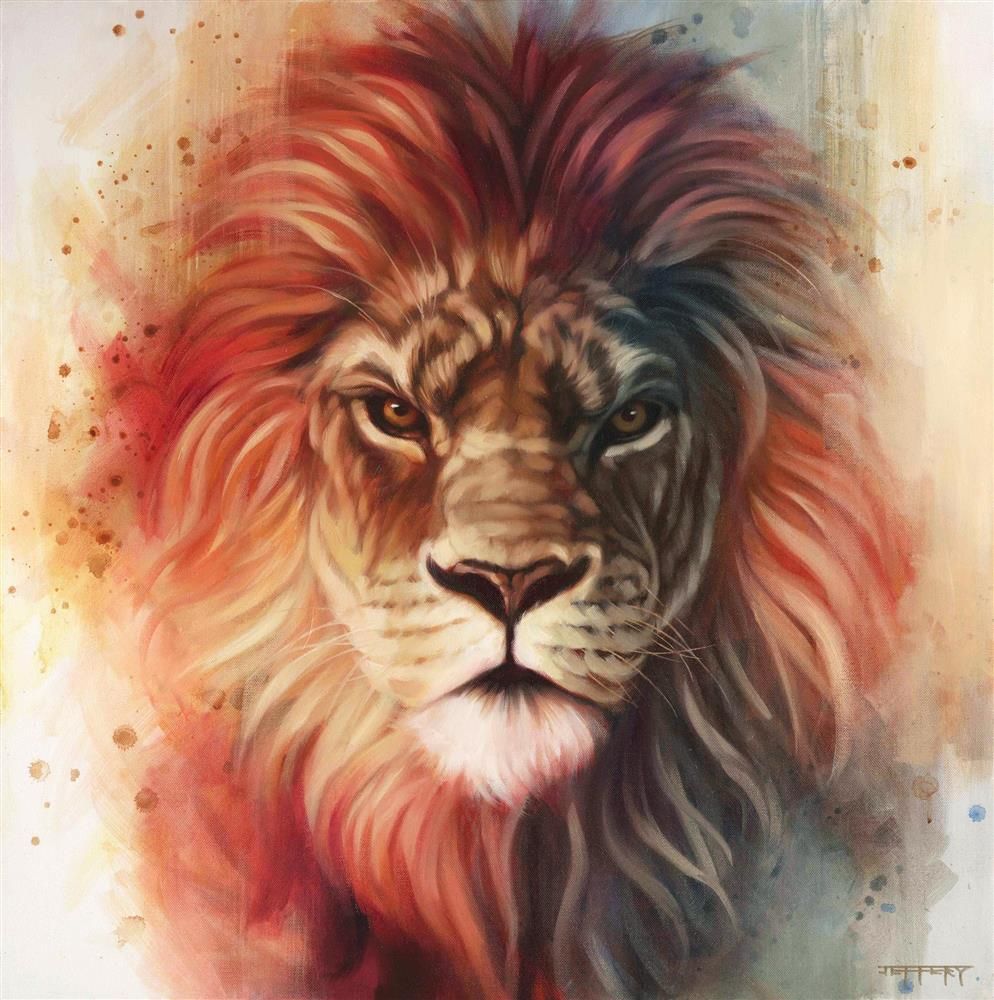 Ben Jeffery - 'King of the Jungle' - Framed Limited Edition Art (Canvas)