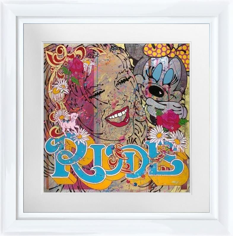 Louise Dear - 'Rude' - Framed Limited Edition Art