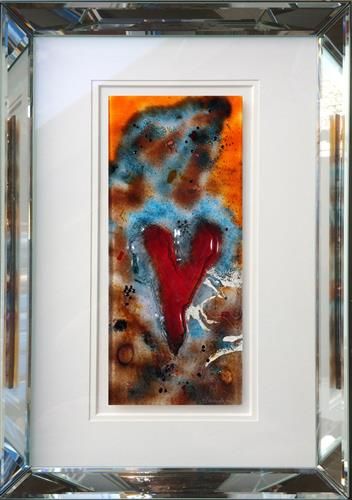 Amanda Jones - 'Love Fusion' - Framed Original Art