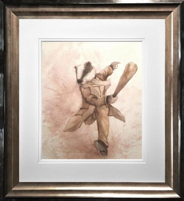 Dale Bowen - 'Damn Them Weasels' - Framed Original