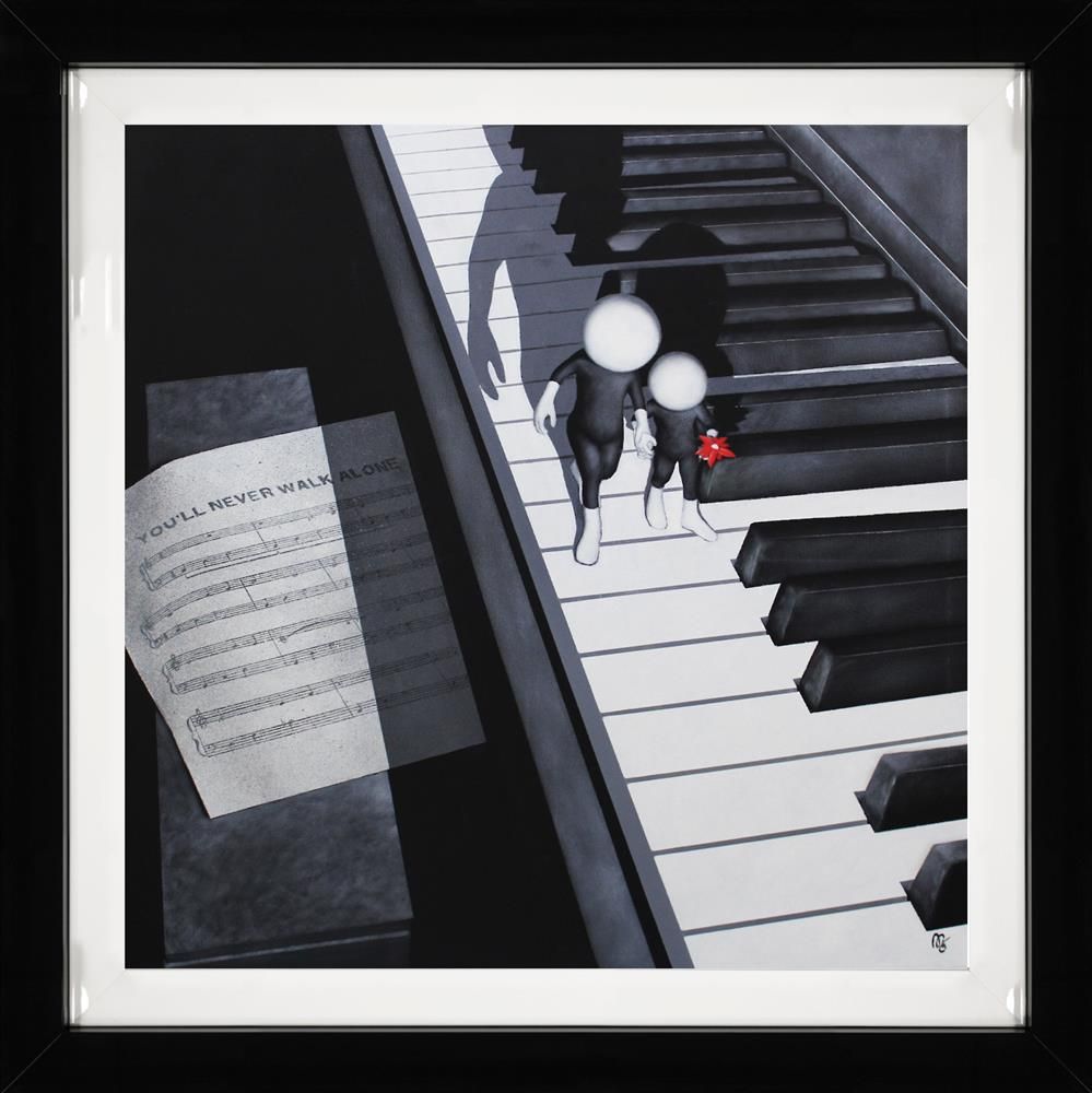 Mark Grieves - 'You'll Never Walk Alone' - Framed Limited Edition Art