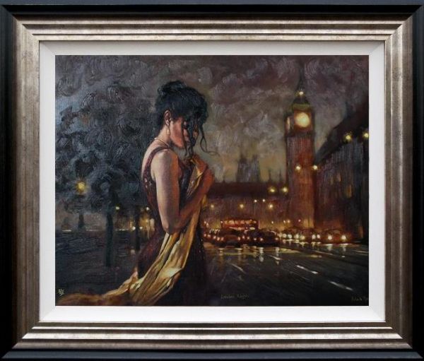 Mark Spain - 'London Nights' - Framed Limited Edition Art