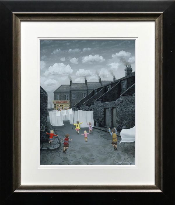 Leigh Lambert - 'Through The Sheets To The Sweets' - Sketch - Framed Limited Edition Art