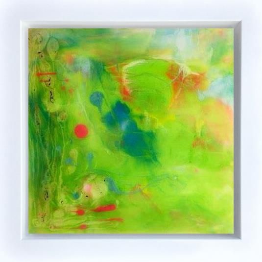 Amanda Jones - 'Garden Universe' - Framed Original Art